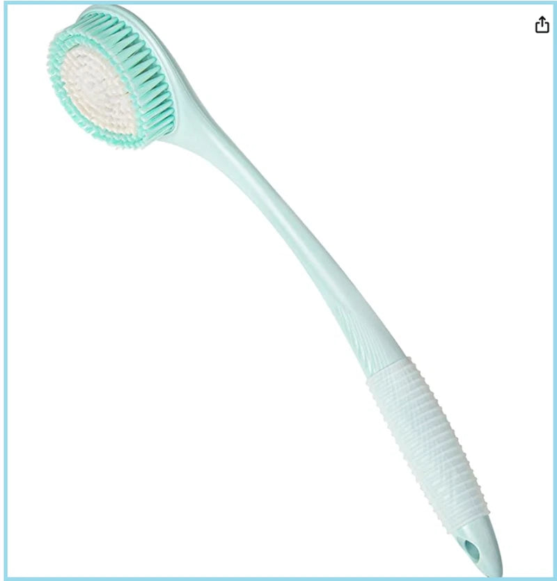 Back Bath Brush Long Handle for Shower - Soft Shower Brush for Men & Women,Back*