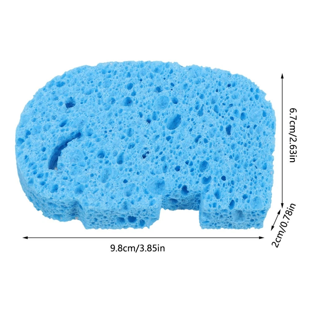 4 Pcs Baby Bath Sponge Miss Child Shower Body Kids Sponges for Bathing