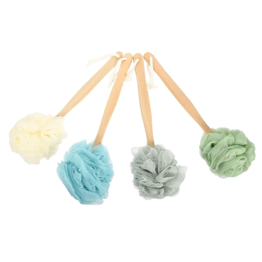 4 Pcs Bath Brush Rubs Back Miss Exfoliating Scrub Shower Body