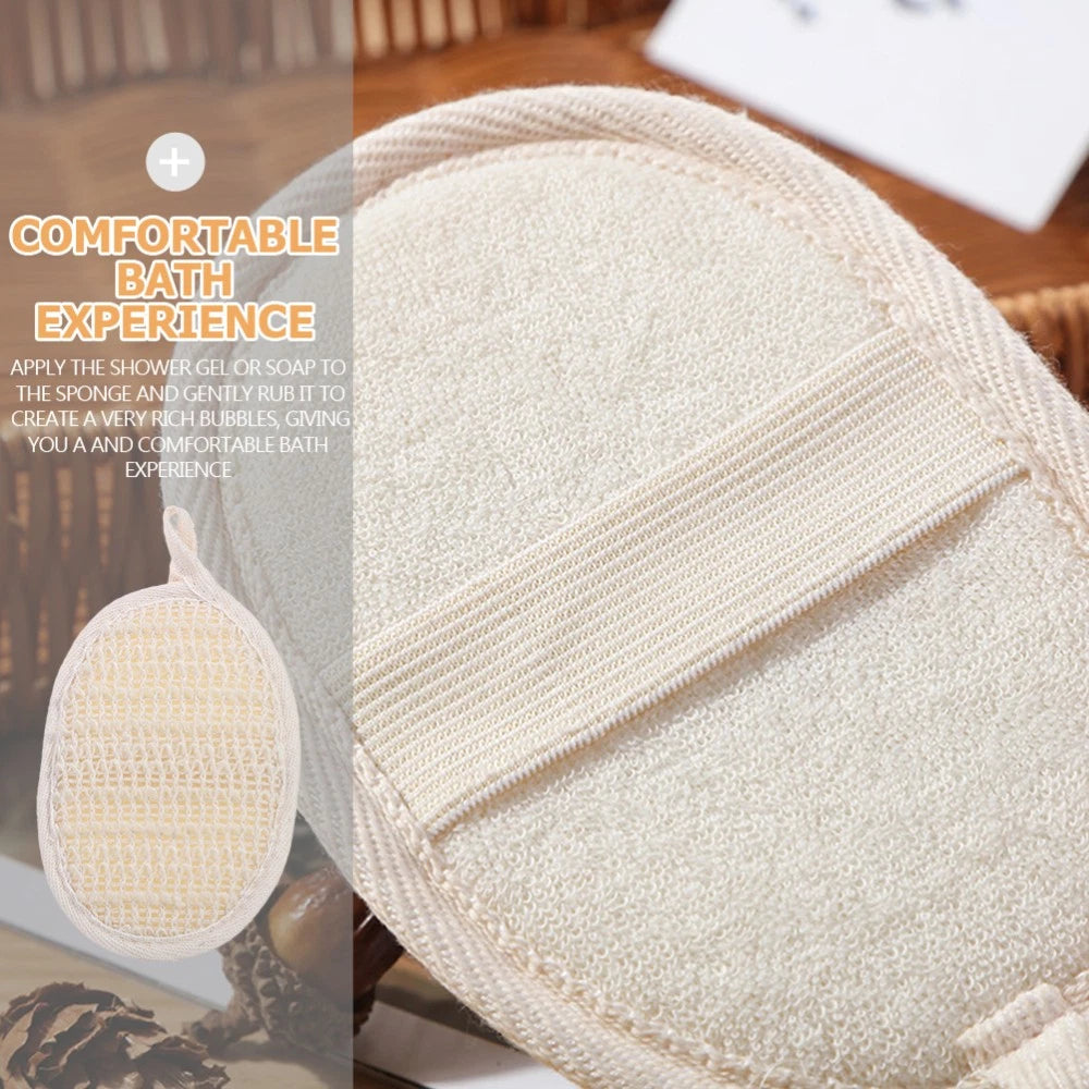 6 Pcs Bath Scrubber Body Sponges for Shower Baby Exfoliator Brush