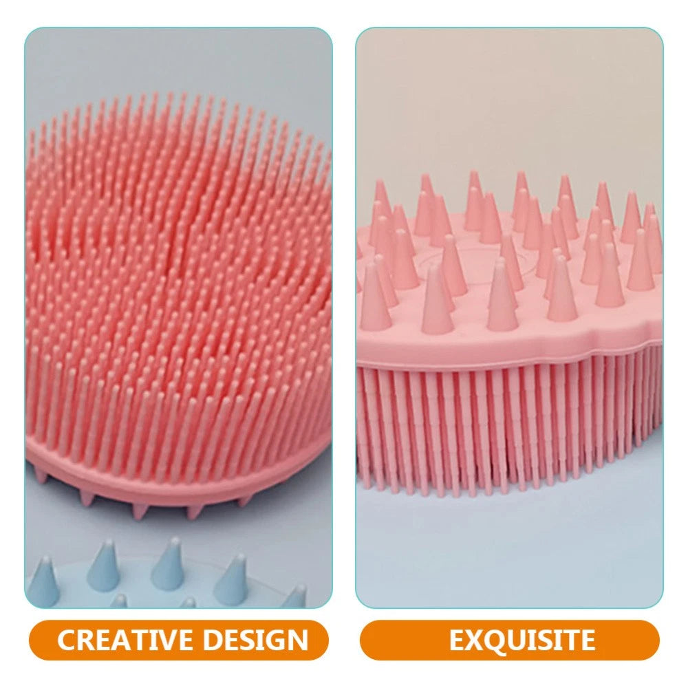 Bath Child Brushes Silicone Body Shower Cleansing Scrubber
