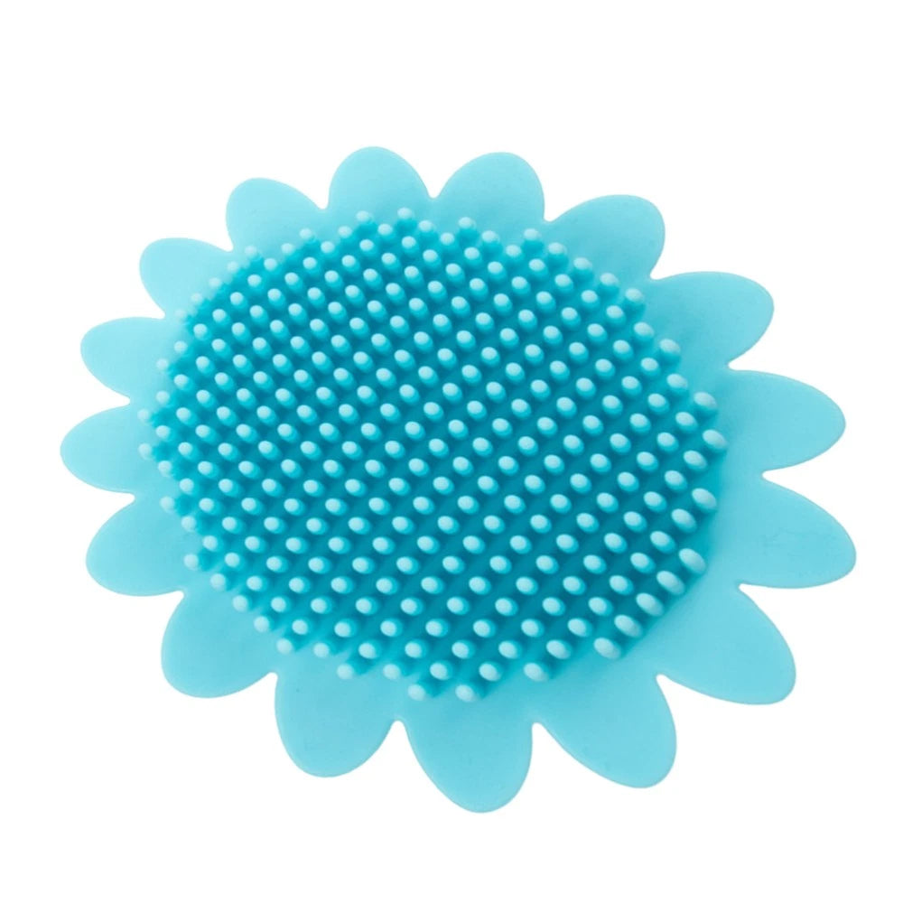 Shampoo Brush Durable Bath Brush for Baby Kids (Blue) bath brush for newborn