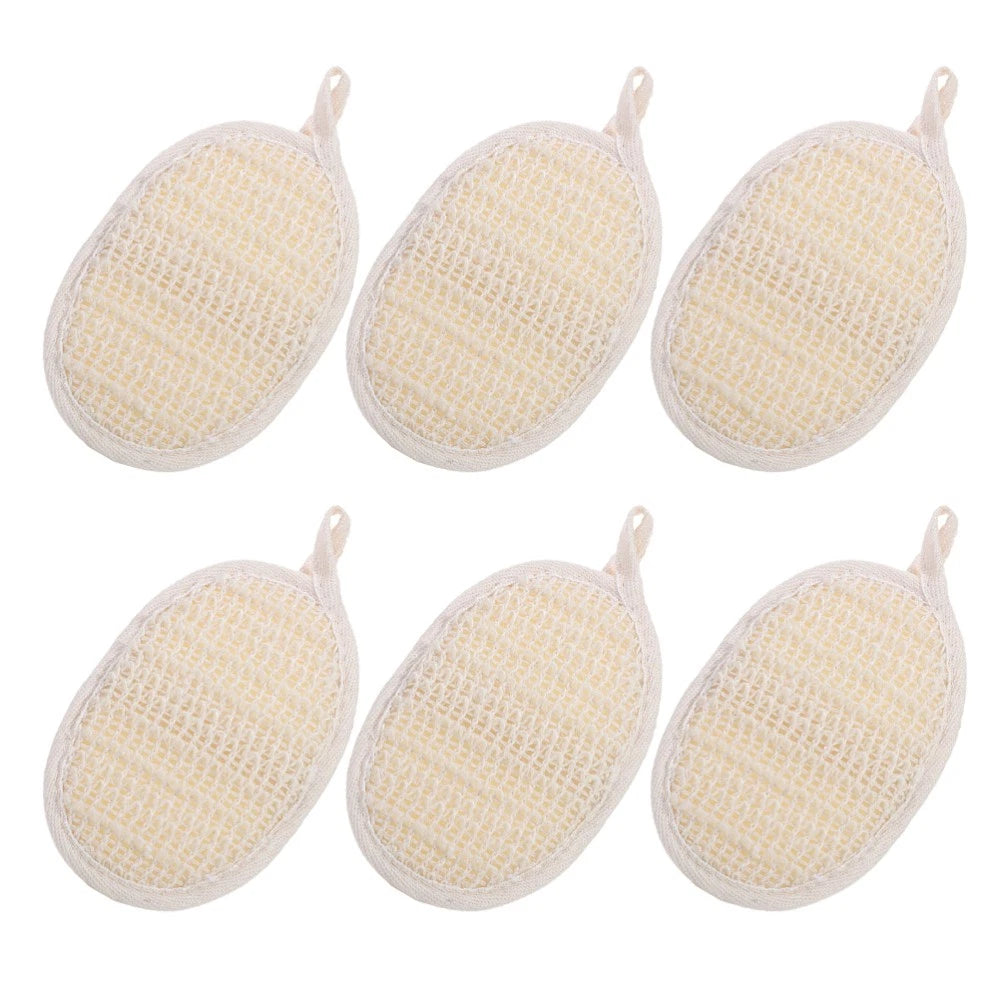 6 Pcs Bath Scrubber Body Sponges for Shower Baby Exfoliator Brush