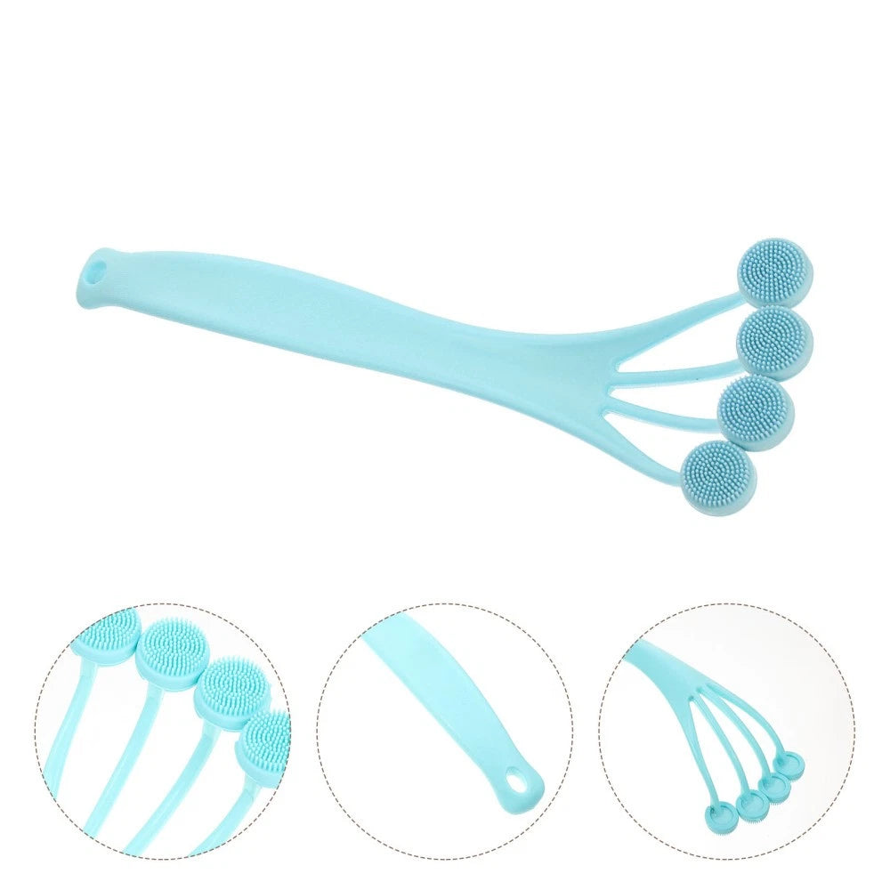 3 Count Exfoliating Bath Brush Miss Man Back Scrubber for Shower
