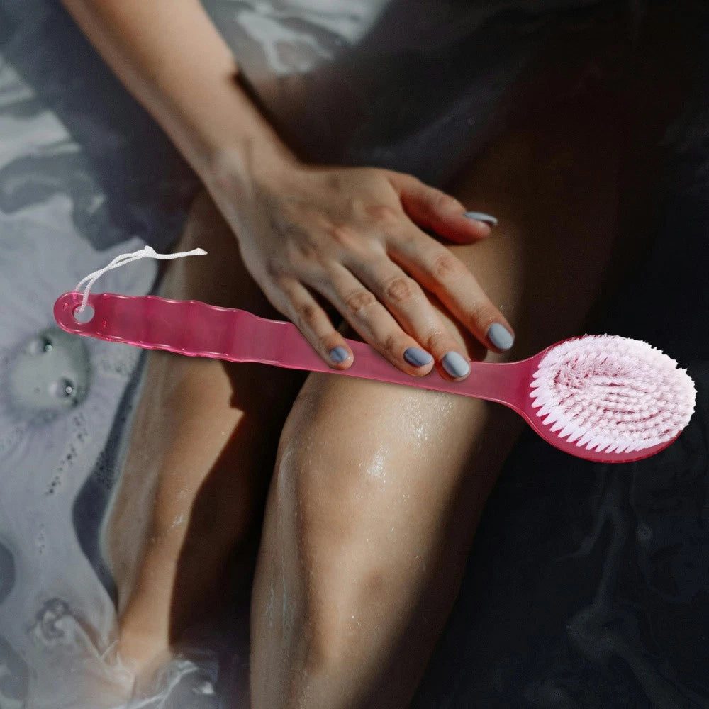 3 Pcs Bath Brush Scrub for Shower Loofah Exfoliating Body Scrubber