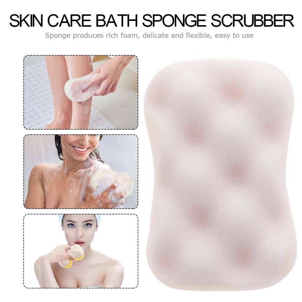 4pcs Body Sponge Set - Soft Bath for Luxurious Shower Experience