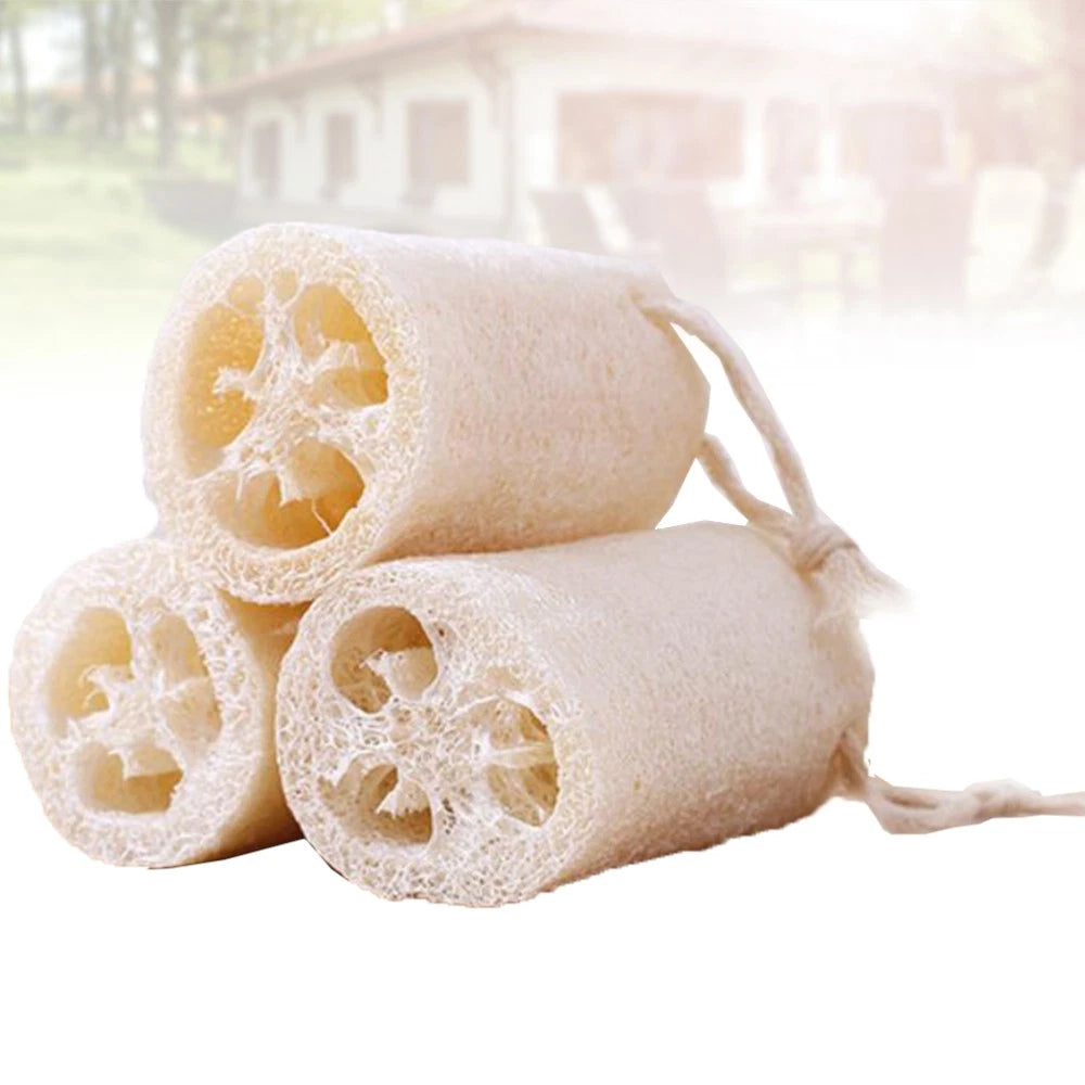 3Pcs Loofah Bathing Brush Exfoliator for Gentle Skin Exfoliation