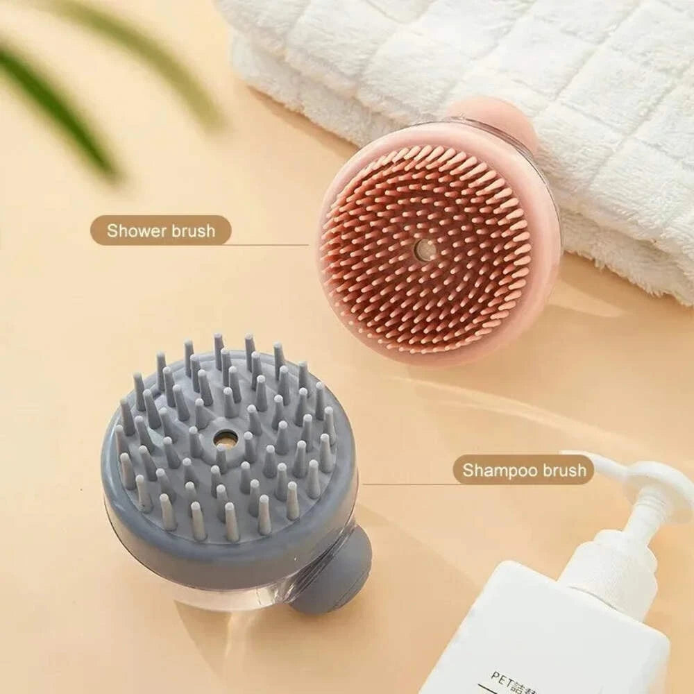 Soft Silicone Pet Bath Brush