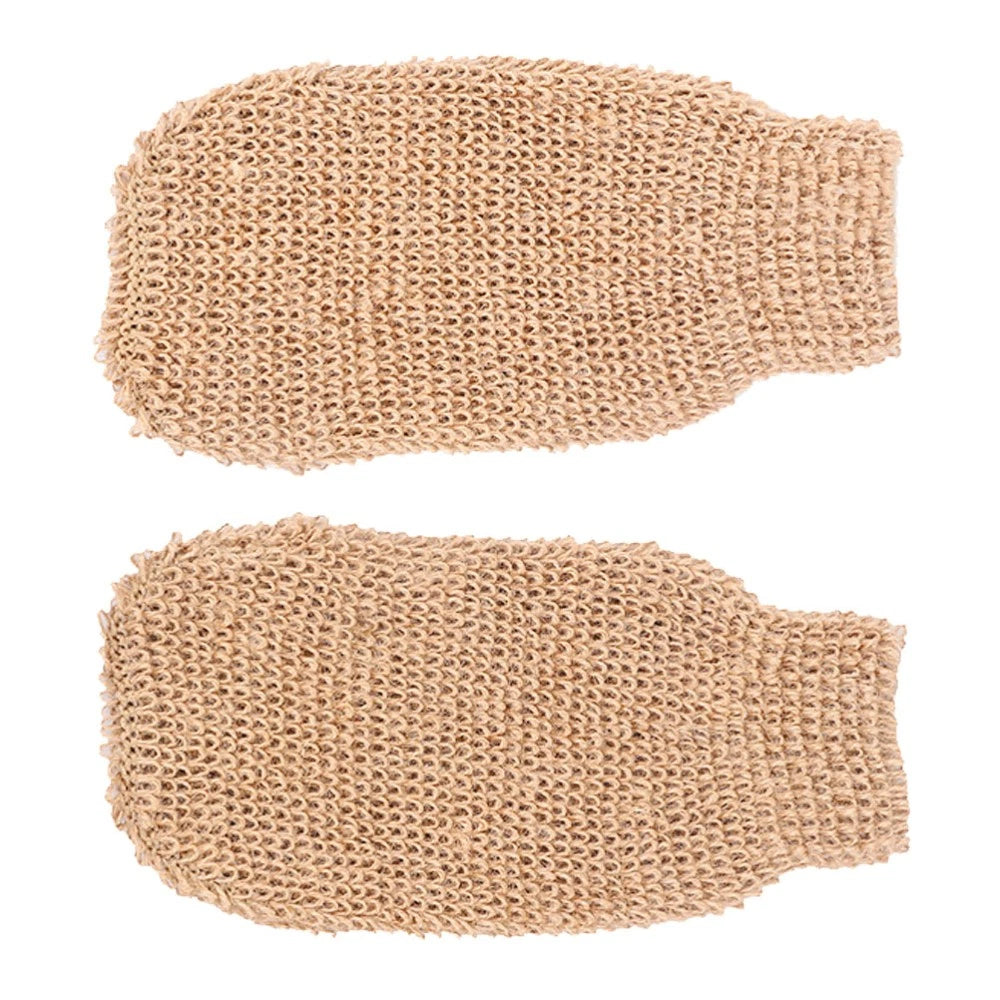 2Pcs Body Scrub Bath Glove Exfoliating Mitts for