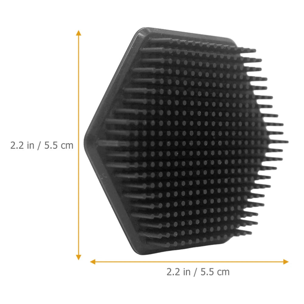 African Net Sponge Silicone Face Brush Scalp Scrubber Bath Body Shaving