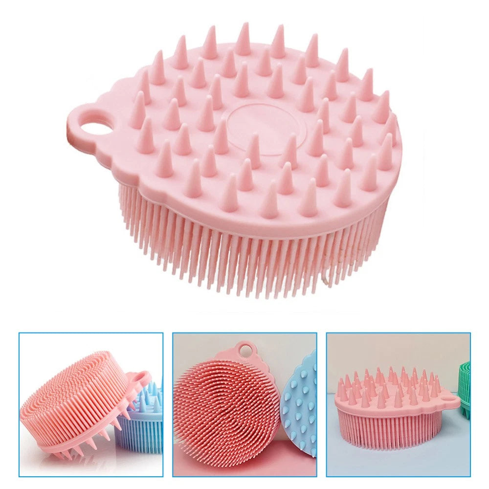 Bath Child Brushes Silicone Body Shower Cleansing Scrubber