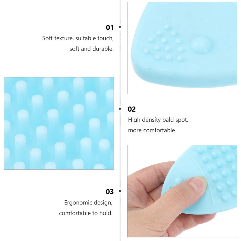 Fish-shaped Bath Brush Shower Scrubber for Body Cleansing Baby Child Handheld