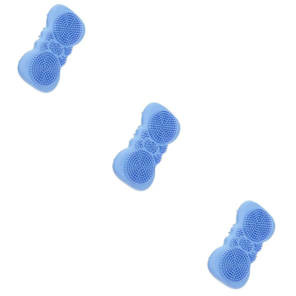 3 PCS Multifunctional Bath Brush Exfoliating Body Scrubber Baby Tool