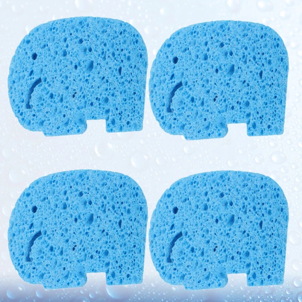 4 Pcs Baby Bath Sponge Miss Child Shower Body Kids Sponges for Bathing