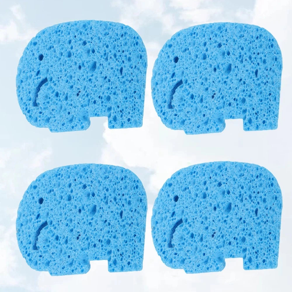 4 Pcs Baby Bath Sponge Miss Child Shower Body Kids Sponges for Bathing