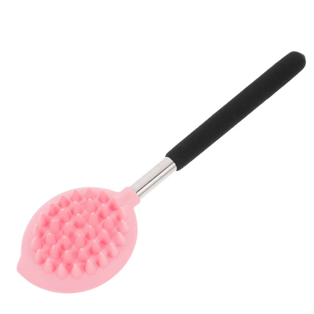 Silicone Bath Brush Man Body Scrubber Shower Scrubbers Back Exfoliating Tool
