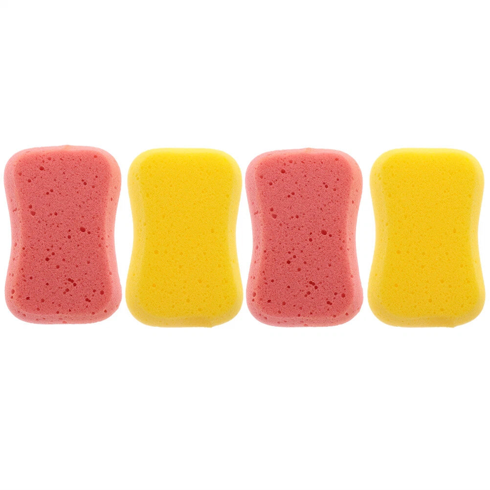 4pcs Body Sponge Set - Soft Bath for Luxurious Shower Experience
