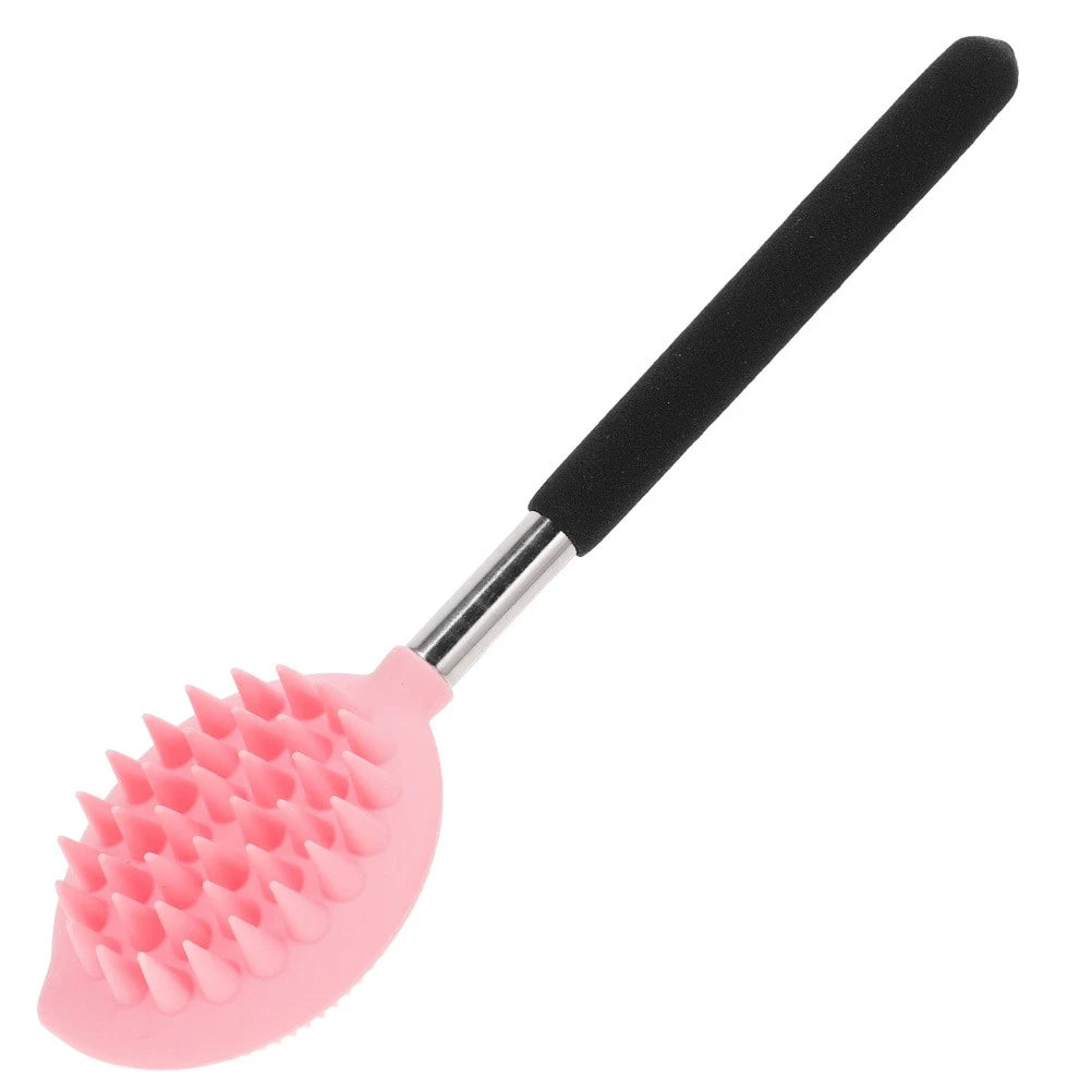 Silicone Bath Brush Man Body Scrubber Shower Scrubbers Back Exfoliating Tool