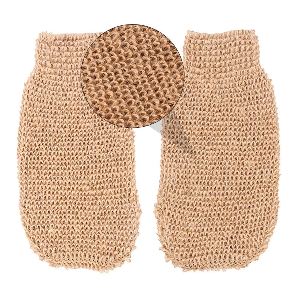 2Pcs Body Scrub Bath Glove Exfoliating Mitts for
