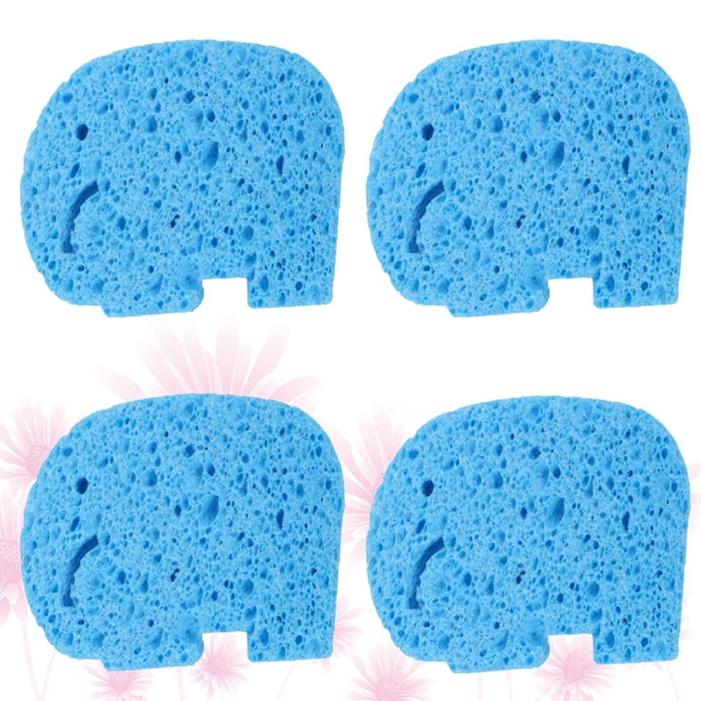 4 Pcs Baby Bath Sponge Miss Child Shower Body Kids Sponges for Bathing