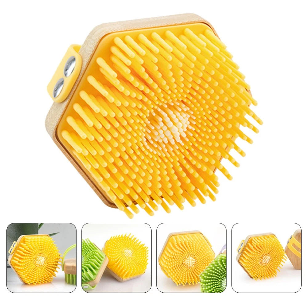 Silicone Bath Brush Bathing and Scrubbing Tools Brushes for Shower