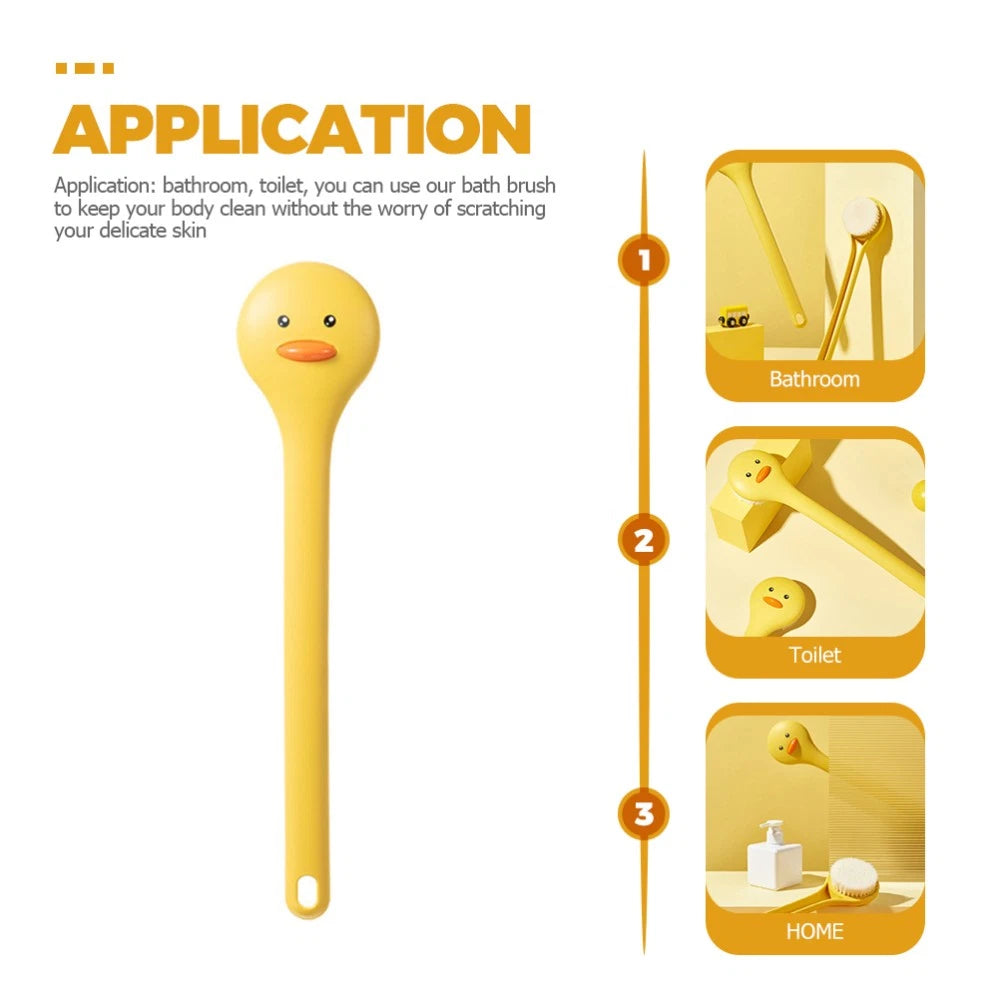 Bath Brush Shower Exfoliator Body Scrubber Wall-mounted Intelligent