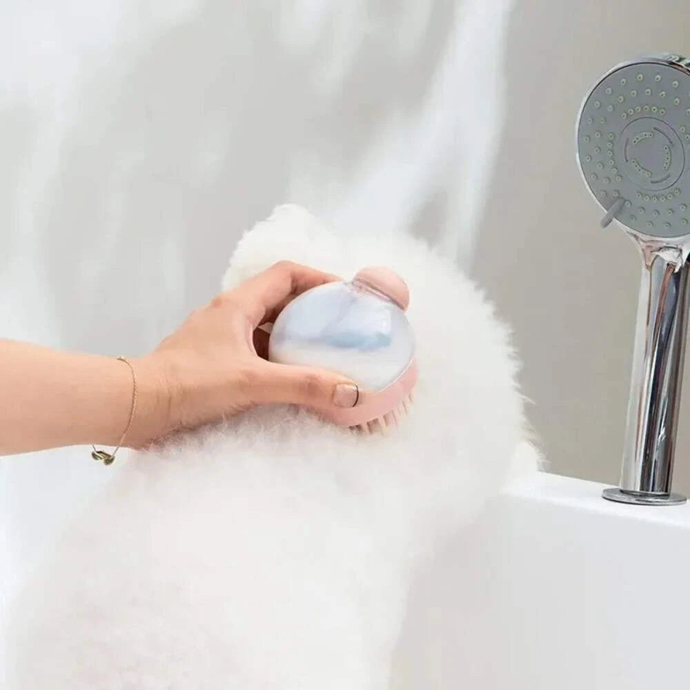 Soft Silicone Pet Bath Brush