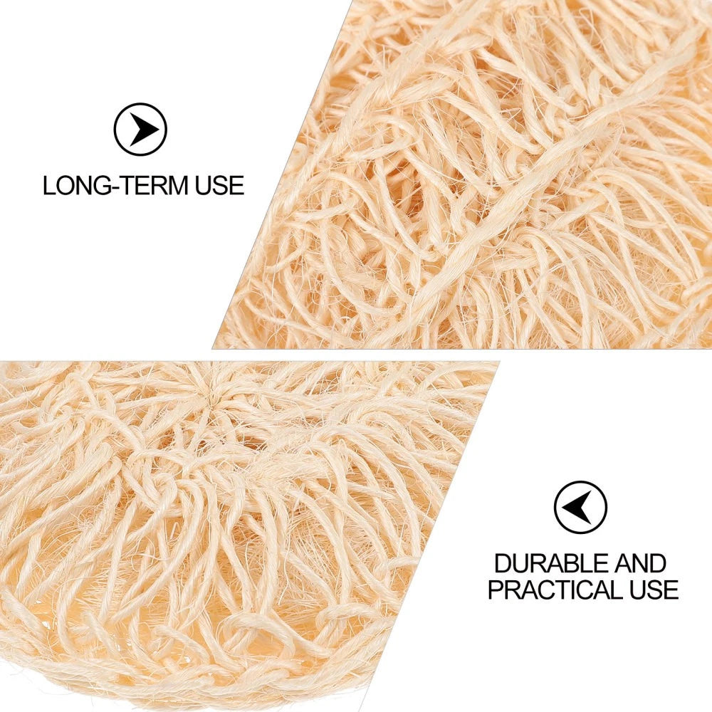 2 Pcs Sisal Bath Brush Man Mother Products Washing Scrubbers Shower Balls