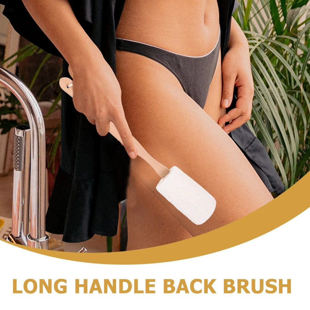 Back Brush Shower Bath Scrubber for Cleaning Body Wash Exfoliator