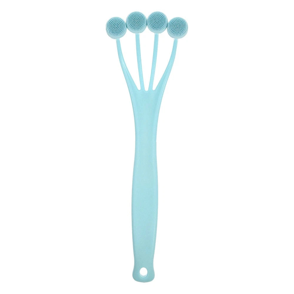 4 Pack Exfoliating Bath Brush Man Miss Long Handle Back Practical Shower Body