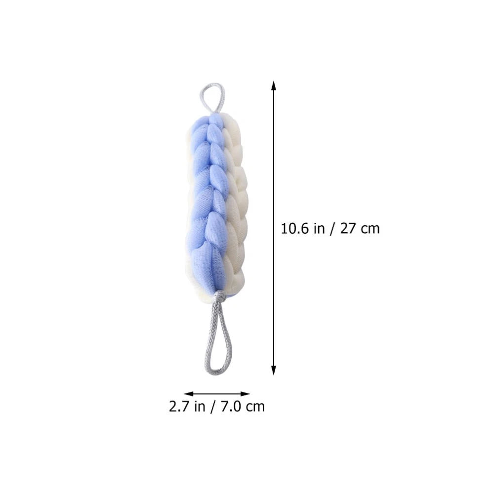 2 Pcs Bath Bar Miss Man Exfoliating Washcloth Back Scrubber Shower