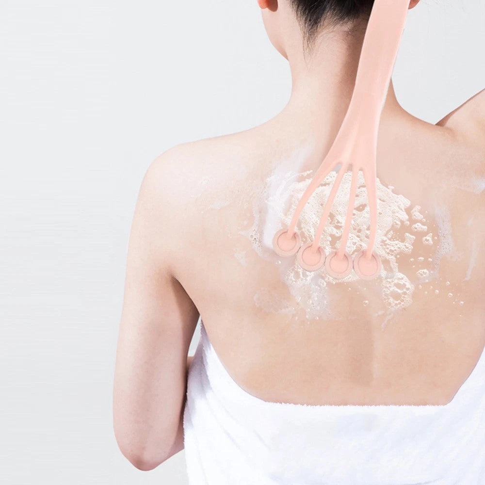 Bath Brush Women's Miss Soft Body Scrubber Exfoliator Shower Back