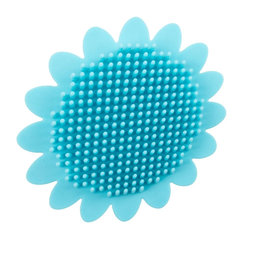 Shampoo Brush Durable Bath Brush for Baby Kids (Blue) bath brush for newborn