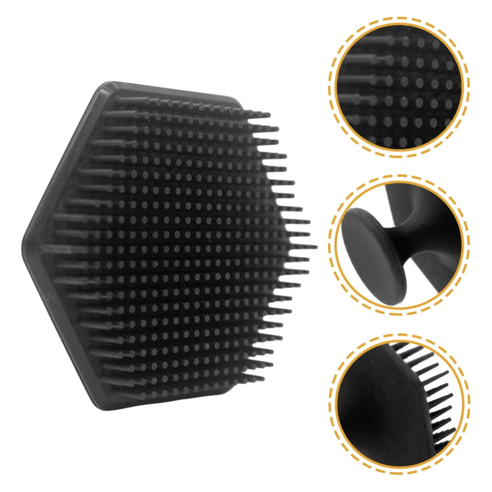African Net Sponge Silicone Face Brush Scalp Scrubber Bath Body Shaving