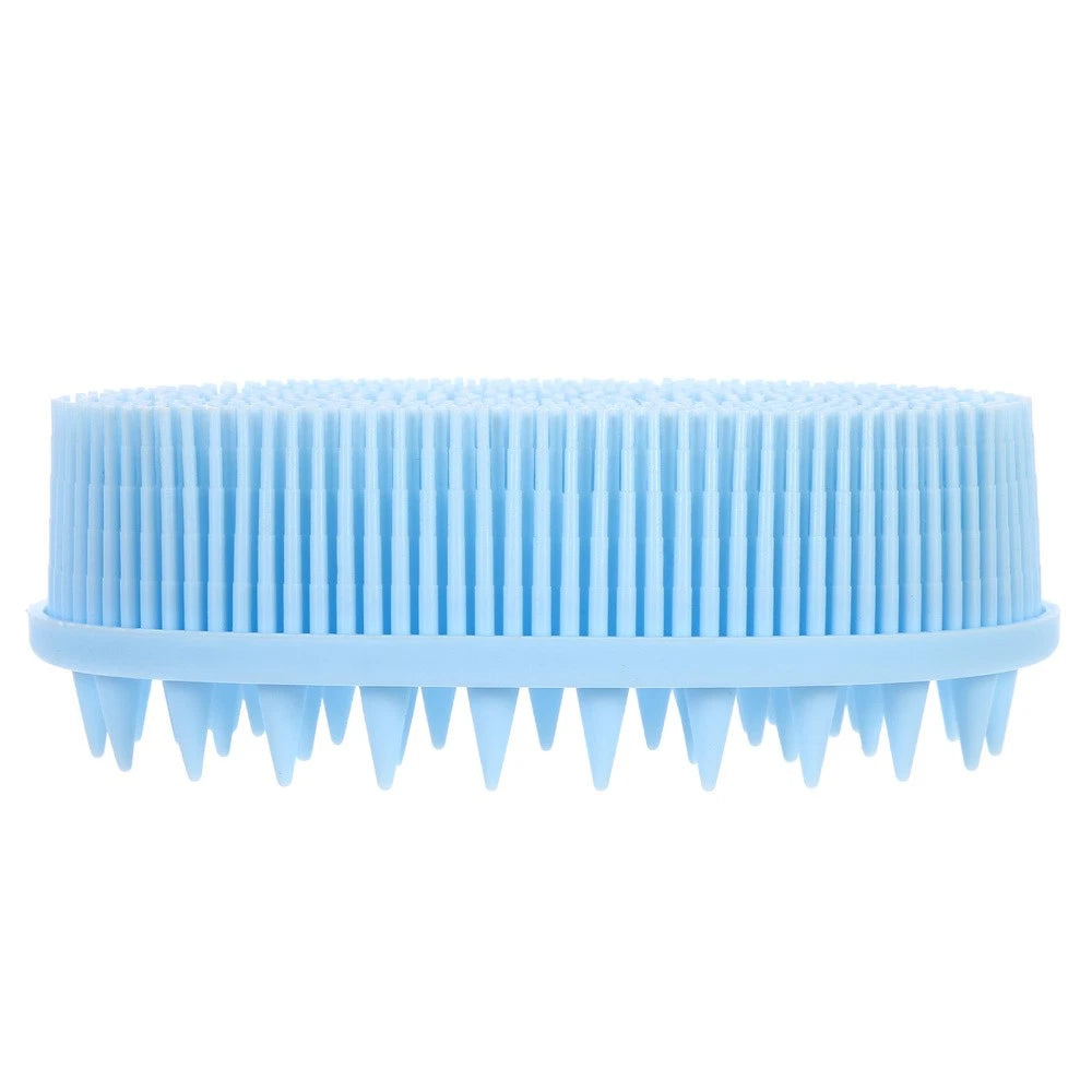 2 Count Silicone Bath Brush Body Brushes for Shower Baby Scalp Massage