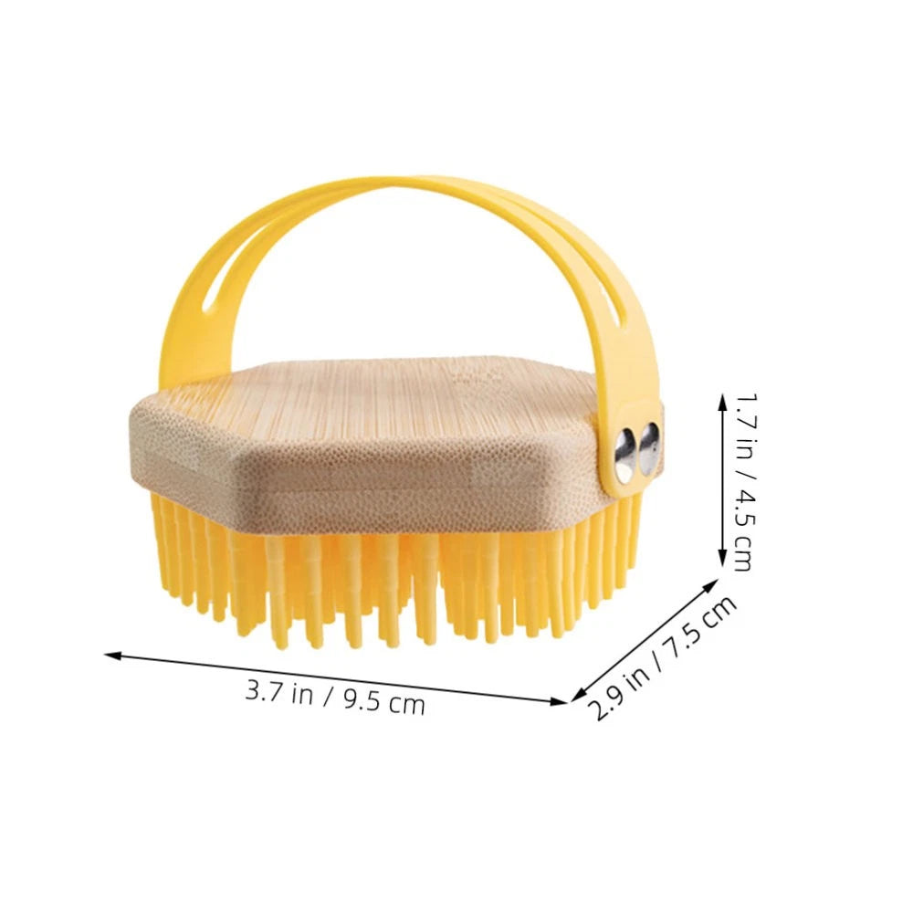 Silicone Bath Brush Bathing and Scrubbing Tools Brushes for Shower