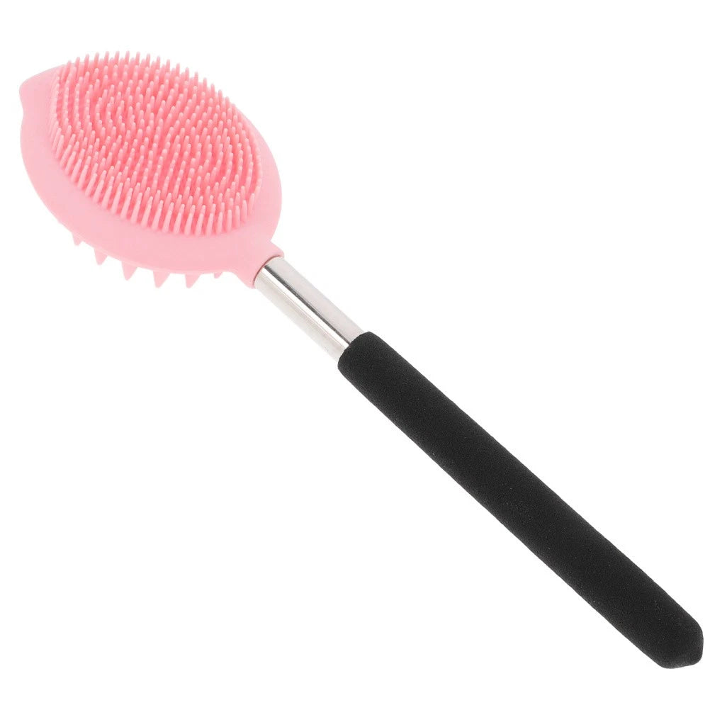 Silicone Bath Brush Man Body Scrubber Shower Scrubbers Back Exfoliating Tool