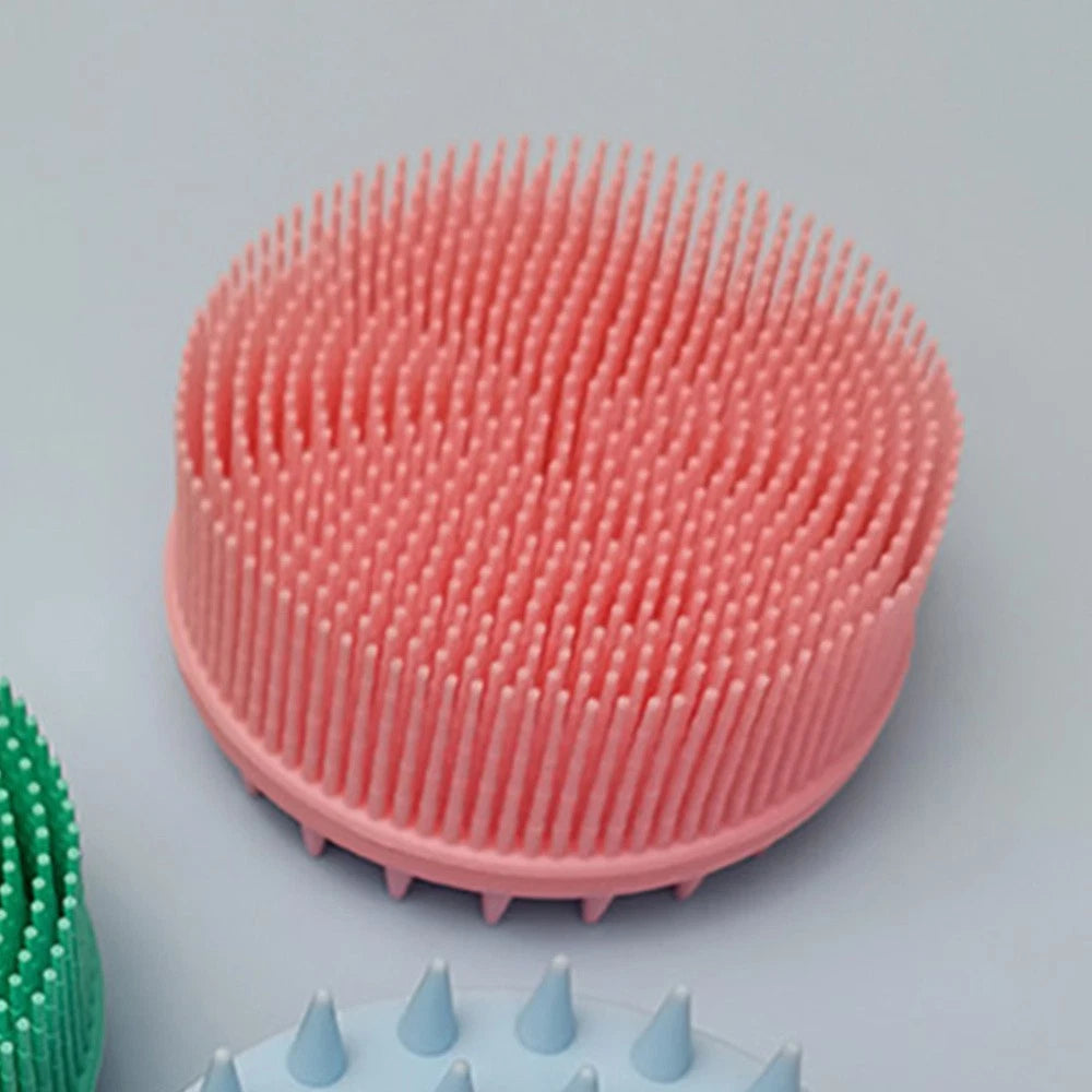 Bath Child Brushes Silicone Body Shower Cleansing Scrubber