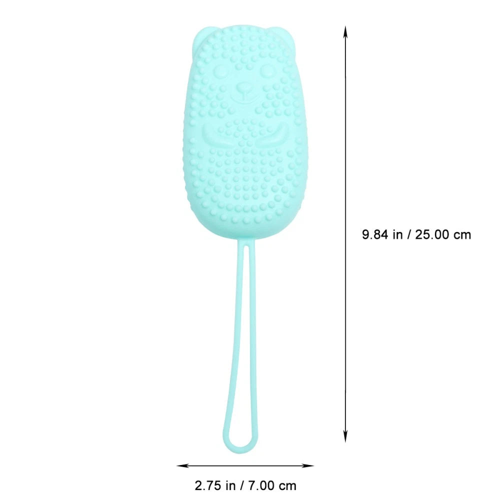 2 Pack Bath Scrubber Brush Exfoliating Body Shower Exfoliator Baby Back