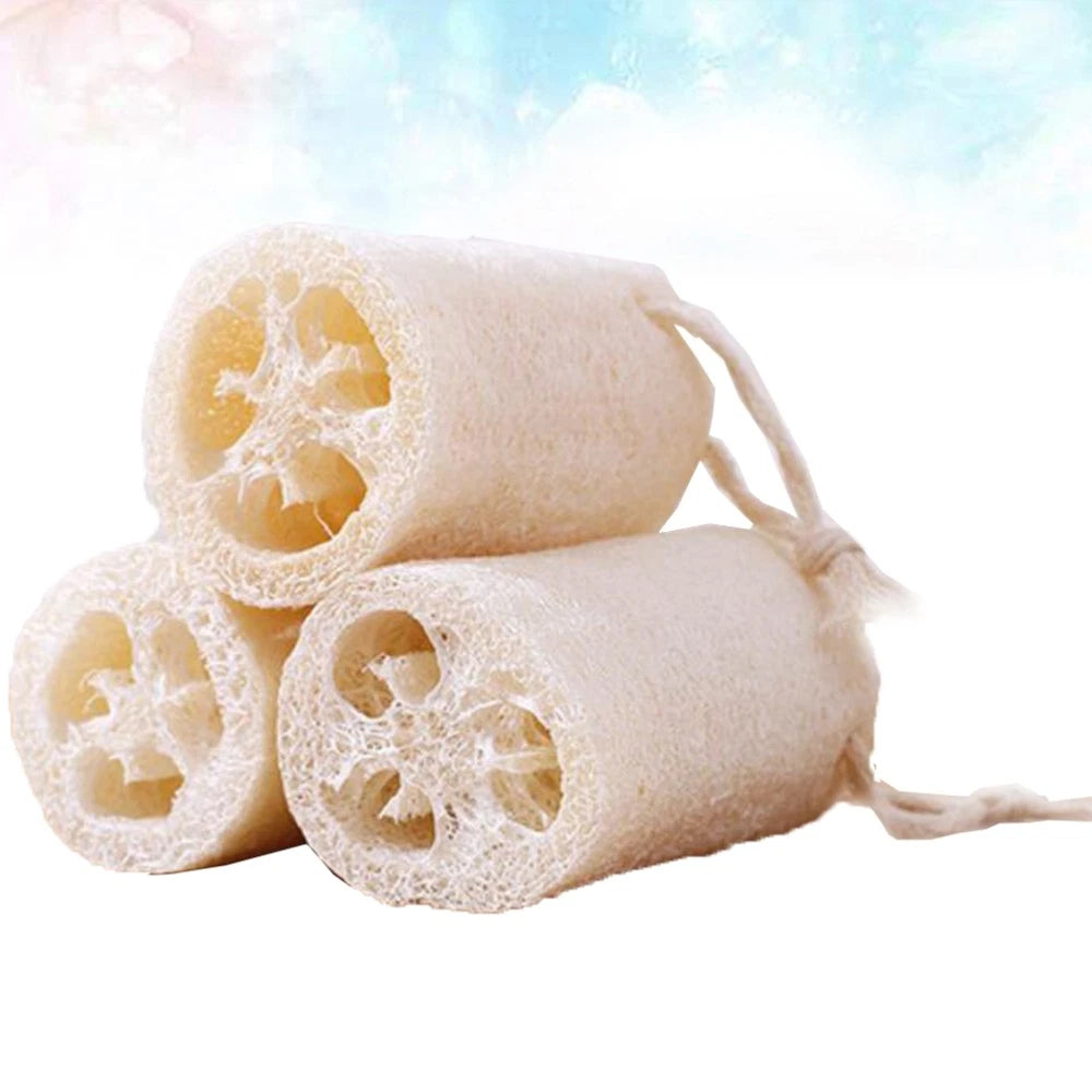 3Pcs Loofah Bathing Brush Exfoliator for Gentle Skin Exfoliation