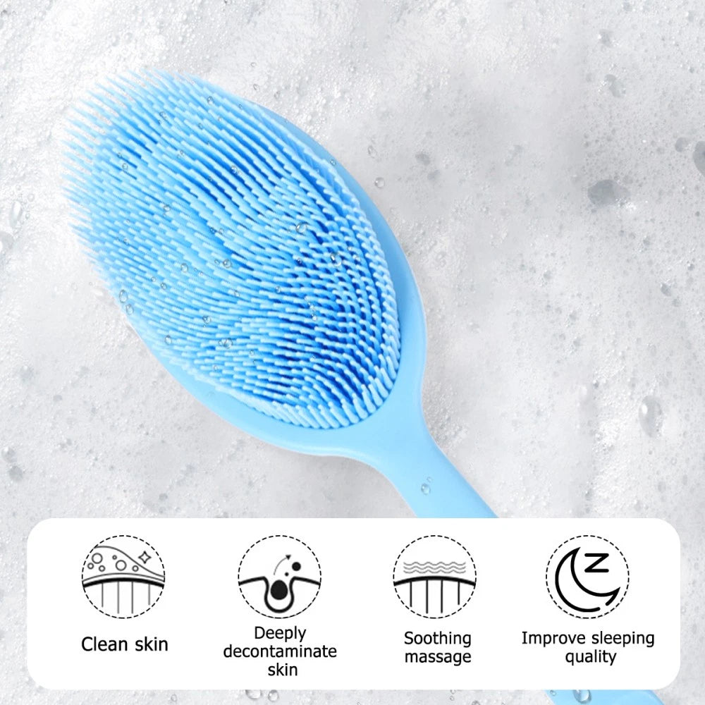 Cleaning Brush Bath Back Body Scrubber Shower for Brushes Elderly