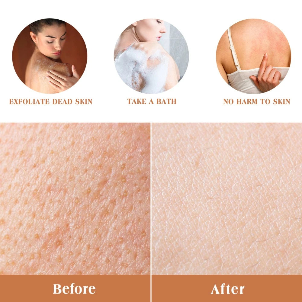 Loofah Bath Brush Man Scrub Scrubber for Body Skin Dry Brushing