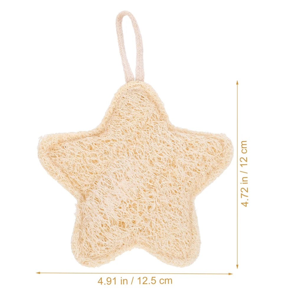 Loofah Bath Brush Child Natural Exfoliating Sponge Soap Scrubber