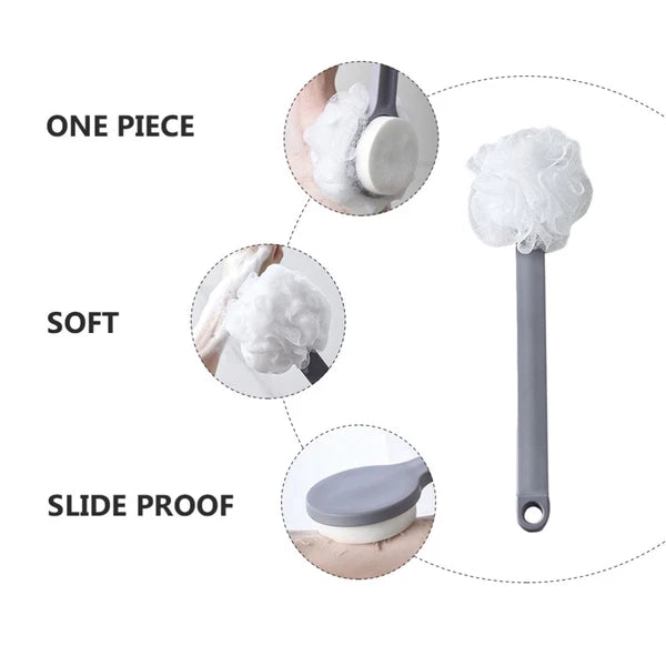 Long Handle Bath Brush Scrub Handled Shower for Scrubber