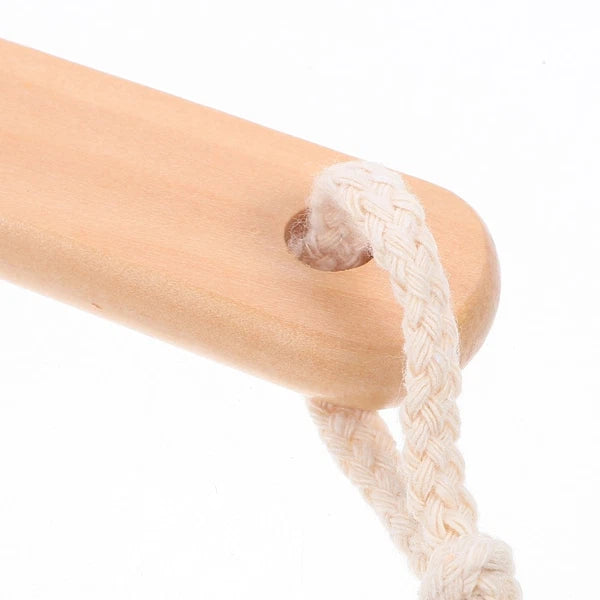 Natural Loofah Exfoliating Brush Long Handle Bath Cleaning Tool