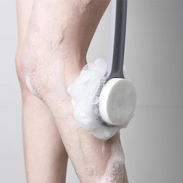 Bath Ball Brush Child Body Shower Scrubber Exfoliating Back with Handles
