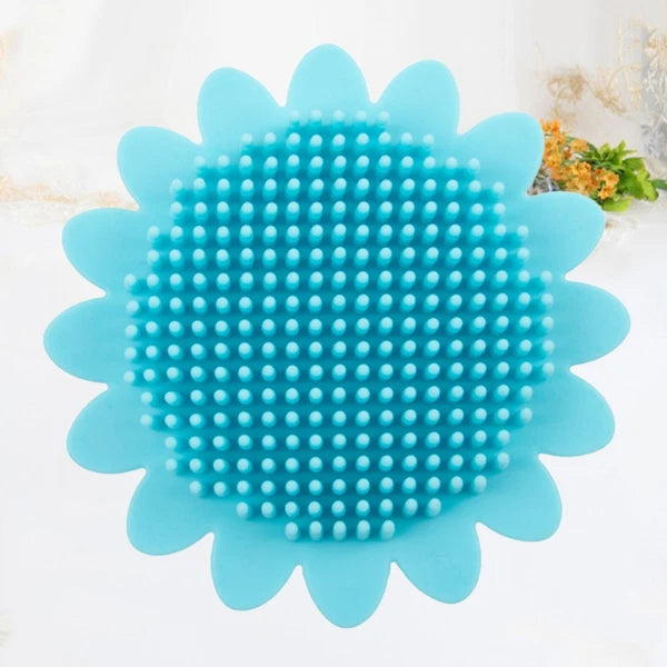 Shampoo Brush Durable Bath Brush for Baby Kids (Blue) bath brush for newborn