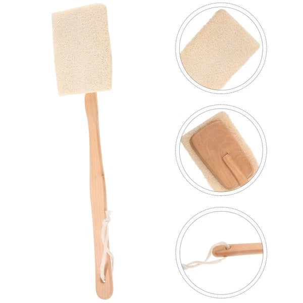 Back Massage Brush Body Scrubber for Men Long Handle Bath Shower
