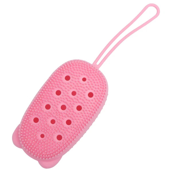 Skin Cleansing Brush Silicone Bath Scrubber Bath Body Brush Massaging Brush