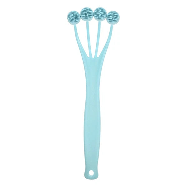 4 Pack Exfoliating Bath Brush Man Miss Long Handle Back Practical Shower Body
